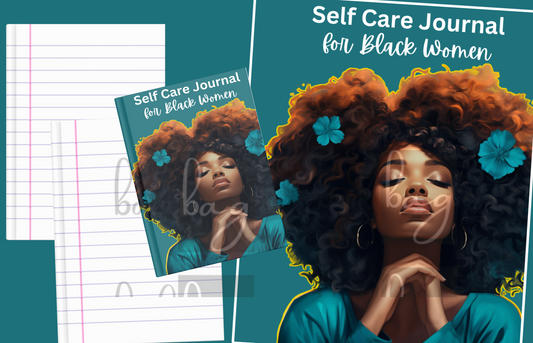 Self Care Composition Notebook - KDP Cover and Interior Bundle